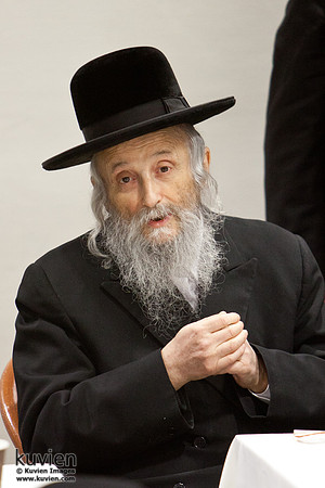 HaRav Tuvia Weiss, Gaavad of the Eidah HaCharedis in Yerushalayim